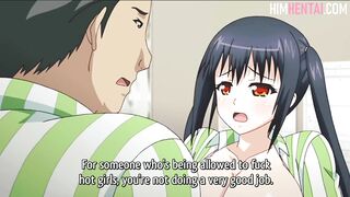 Father Fucks his Stepdaughter and Niece | Hentai Anime