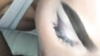 Trailer Trash Crack Head White Bitch Chokes Hard on Big Cock