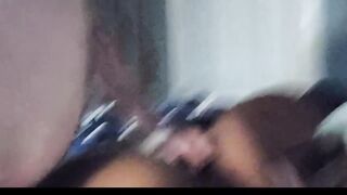 Tight Sexy Black Girl Gets Hot Missionary, best Head and Fucked Hard by Hot White Boy!!! Part 3