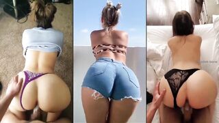 Babes Compilation PMV - Blowjobs, Handjobs, Facials, Cumshots, Twerking, Cowgirl, Missionary, POV