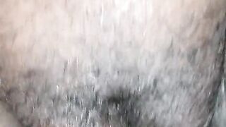 Ebony BBW let me Put my Hand in her Pussy / Fisting with Thick Cream at end