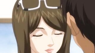 Hairy hentai pussy roughly fucked