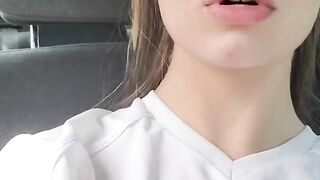 Squirting off the Hood of my Car