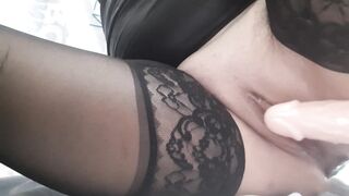 HotMom Housewife Masturbating until Orgasm Hot Squirting