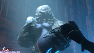 Hardcore Huge Cock Monster Fucking Sexy Anime Girl