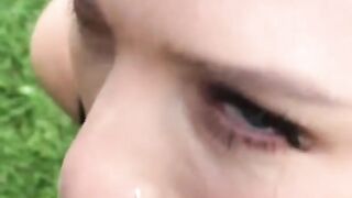 Tinder Date Sucks BBC at Public Park