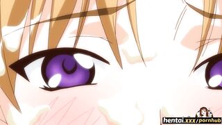 Spying on his Step Sister Leads to Mutual Masturbation and Fucking - Hentai