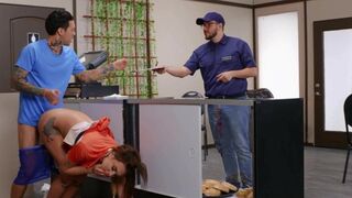 NOT AFRAID TO BE CAUGHT - SNEAKY SEX PART 6 (PARODY PORN)