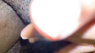 MUST WATCH Huge Clit Ebony Solo !!