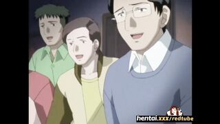 Naughty Mother with huge tits gangbang with 4 Students - Hentaixxx