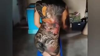 น้องมินลพบุรี Thai Girl Tattoo