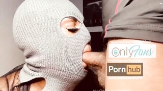 I TOOK MY TIME SNATCHING THE NUT OUT HIS DICK! HE CAME ON MY PRETT LIPS