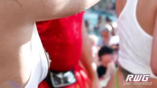 Nasty Twerk Pool Party Sluts out of Control