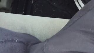 Cumming in my Car after Work
