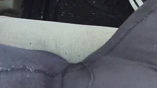 Cumming in my Car after Work
