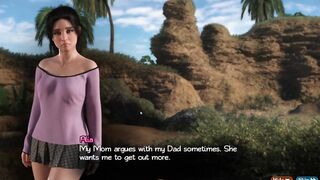 Treasure of Nadia I EP8 I A tiny virgin  girl offers her pussy to the gods!