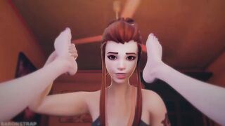 Dva's try not to Cum Challange — OVERWATCH D.VA [PMV/HMV]