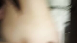 38D Breast Shaking in Front of the Bathroom, Training my little Bitch Liang Ling Update-04