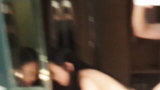 38D Breast Shaking in Front of the Bathroom, Training my little Bitch Liang Ling Update-04