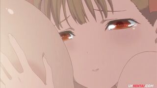 Lesbian StepMom and StepDaughter Fuck with their Huge Tits | Hentai