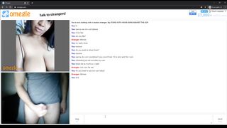 Girls make me Cum on Omegle