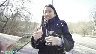 Public Agent Asian Alina Crystall Fucked in Abandoned Building