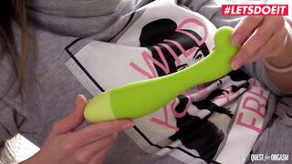 QuestForOrgasm - Dominica Phoenix Masturbating MILF In Hot Solo - LETSDOEIT