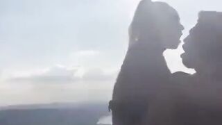 BBC FUCK WHITE GIRL ON Cliff