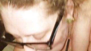 Nerdy Teen with Huge Boobs, Sucks Dick Amazing.