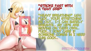 CYNTHIA BEACH DATE (POKEMON JOI) [CEI,TITFUCK,CONDOM] (w/SOUND)