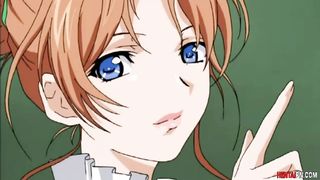 Pretty Girl Lose her Virginity in a Gangbang | Anime Hentai