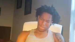 Shaking Legs Orgasm while Moaning and HUGE Cumshot at End! 4K