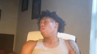 Shaking Legs Orgasm while Moaning and HUGE Cumshot at End! 4K