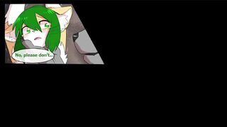 Really Hot Furry Cat Girl having fun with a good looking Wolf