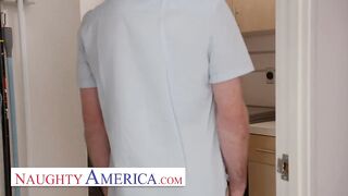 Naughty America - Casca Akashova Fucks the Neighbor's Son