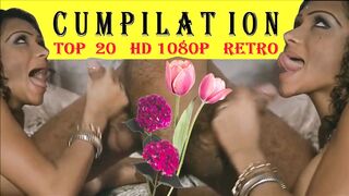 IMMORTAL TOP 20 CUMPILATION HD 1080p she Finishes Blowjob - VINTAGE Pornstars Blowjobs Cum in Mouth