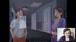 Summertime Saga Debbie Sucks Big Cock