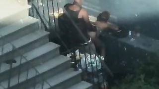 Crackhead Fucks for $10 outside