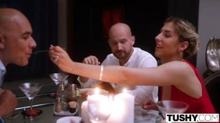 TUSHY Hubby says no, but curious Shona wants to swing