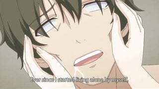 Big Cock Summons a Busty Demon and gives her an Excellent Footjob | Anime Hentai