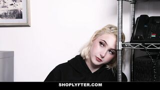 Naturally Busty Thief Rammed Hard by the Secruity Officer