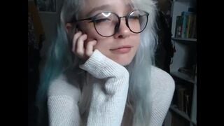 Cute Gamer Girl Shows Tits and Sucks Dildo + Sexy Strip Tease Dance | Crystal_Forest (2)