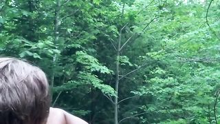 PAWG + BBC Public Sex in the Woods (Alternate Angles + Longer Version)