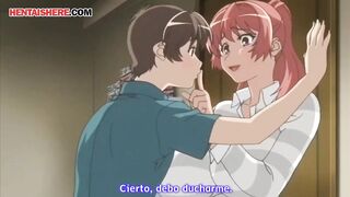 Young Guy Seduces a Mother with Giant Tits | Hentai