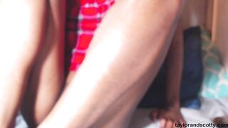 Ebony Teen Dildos Dirty Asshole