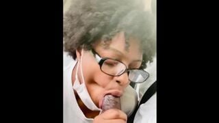 Sucking Zaddy Dick in the Churchs Chicken Drive thru **watch Til the End**