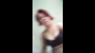 Mom Masturbates in Bathroom after Meeting at School