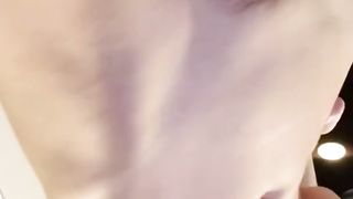 Little Brunette Slut Masturbates while Posting Snapchat Nudes!