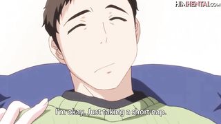 · Uncensored Hentai · Busty teen does incredible blowjob deepthroat to get