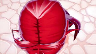 High School DxD Rias Gremory Hentai POV